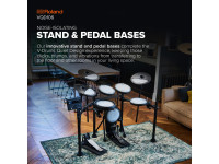 <b>Roland VQD106 V-DRUMS QUIET DESIGN Bateria Eletrónica E-Drum Ultra-Silenciosa</b> <b>Roland VQD106 V-DRUMS QUIET DESIGN Bateria Eletrónica E-Drum Ultra-Silenciosa</b>